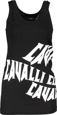 Produktbild von Elegantes Damenshirt Schwarz mit Druck – Breite Schultern & Rundhals