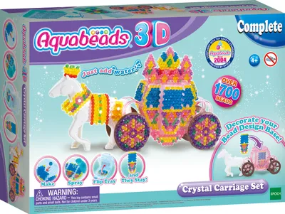 Produktbild von Aquabeads 3D Bastelset "Pferdekutsche" NEU