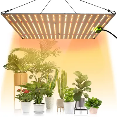 Produktbild von Pflanzenlampe LED Vollspektrum Flowerpot Lampe Pflanzenlicht Gemüse und Blume für Wachsen Zelt Wachstumslampen 65W Grow Light Gewächshaus