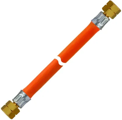 Produktbild von Mitteldruck-Schlauchleitung korrosionsbeständig 1/4 lks, Schlauchlänge:40 cm