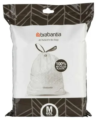 Immagine prodotto di Brabantia PerfectFit Müllbeutel Bo, Codierung M (60 Liter)