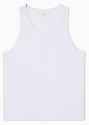 Immagine prodotto di Canottiera da uomo Emporio Armani, colore bianco, taglia Small
