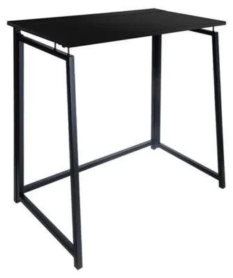 Zdjęcie produktu dla Ruhhy 26117 Składany drewniany stół 80 x 75 x 40 cm, czarny