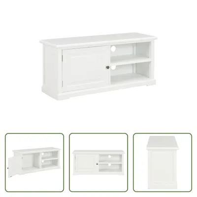 Immagine prodotto di The Living Store Mobile TV Bianco 90 x 30 x 40 cm Legno