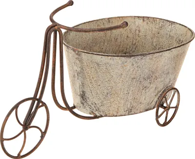 Produktbild von Pflanzfahrrad Vintage Blumentopf Fahrrad Rost Deko 34×16×18cm
