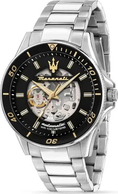 Produktbild von Maserati R8823140014 Herrenuhr Sfida Automatik 44mm 10ATM