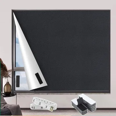 Produktbild von Dunkelstoff Rolllamelle 200x145 cm portabel