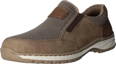 Produktbild von Rieker Herren-Slipper Beige-Braun-Weiß, Farbe:beige/schlamm, EU Größe:43