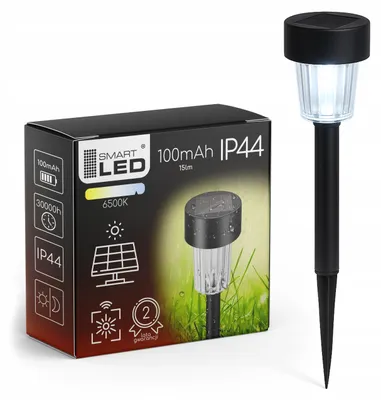 Produktbild von Smartled Solar-Erdspießleuchte Kaltweiß LED Wetterfest