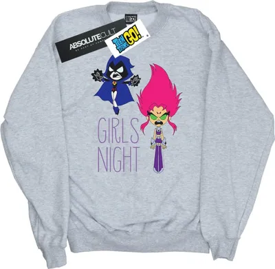 Produktbild von DC Comics - "Teen Titans Go Girls Night" Sweatshirt für Herren BI51821 (XL) (Grau)