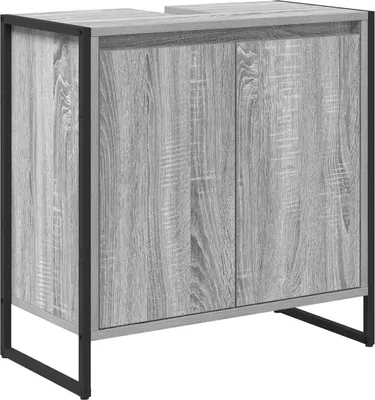 Immagine prodotto di vidaXL Mobile da bagno Grigio Sonoma 60 x 30 x 60 cm Materiale a base di legno
