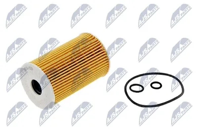Produktbild von Ölfilter NTY FOF-VW-028 Filtereinsatz für VW GOLF VI (5K1) Golf V Schrägheck (1K1) Polo Schrägheck (6R1, 6C1) TOURAN (1T1, 1T2) TIGUAN (5N)