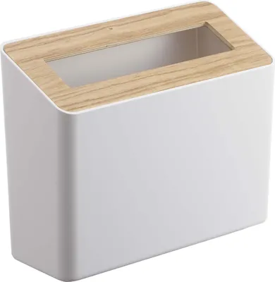 Produktbild von Tischabfalleimer aus Harz und Holz Trash
