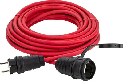 Produktbild von 10m Verlängerungskabel H07RN-F 3x1,5 mm² rot