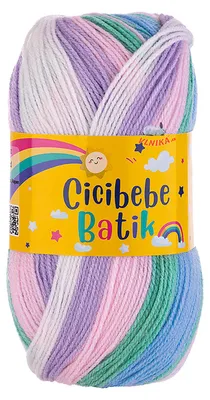 100g Farbverlaufsgarn Cicibebe Batik 78 Traumtänzer