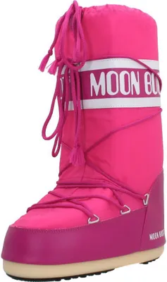 Produktbild von Moon Boot Nylon, Stiefel, Schneeschuhe, Weiblich, Erwachsener, Rot, Muster