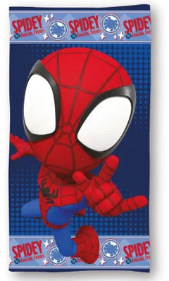 Produktbild von Spiderman Mikrofaser Badetuch für Kinder – 140x70 cm Strandhandtuch