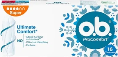Produktbild von O.B.ProComfort Super komfortable Tampons, 1 Packung - 16 Stück