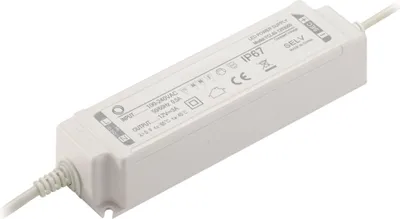 Produktbild von Yingjiao AC-DC-LED-Netzteil CV 40W 24V 1,66A IP67 nicht dimmbar