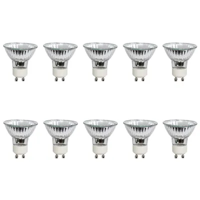 Produktbild von 10 x Halogenlampe Reflektor 20W GU10 warmweiß 2700K dimmbar 35°