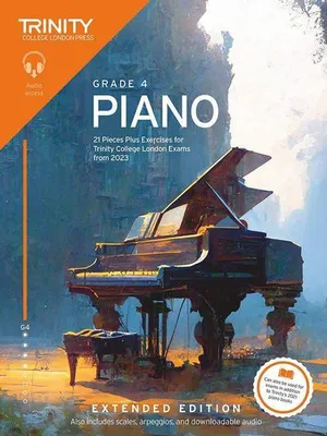Immagine prodotto di Trinity College London Piano Exam Pieces Plus Exercises from 2023: Grade 4: Extended Edition