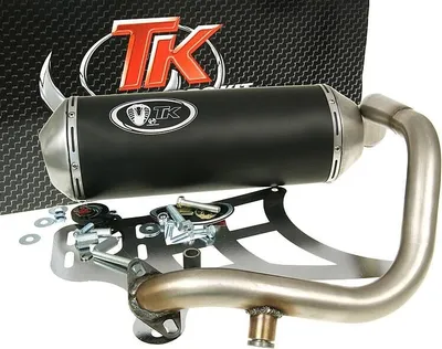 Produktbild von TurboKit Auspuff GMax 4T mit Zulassung kompatibel mit Kymco Grand Dink 250