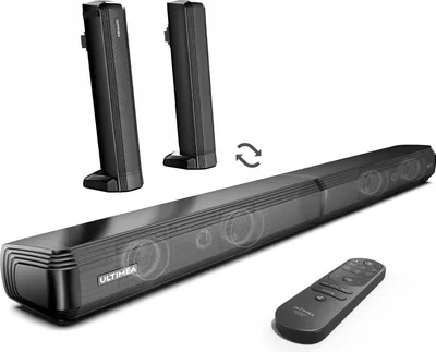 Produktbild von ULTIMEA Soundbar 2.2 Kanal, 2 in 1 abnehmbares Design, Eingebaute 2 Hochtöner und Tieftöner, Bluetooth 5.3, ARC, optisch, AUX und USB