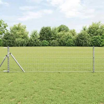 Productafbeelding van vidaXL Euroomheining, 0,6 x 25 meter, PVC-gecoate staal