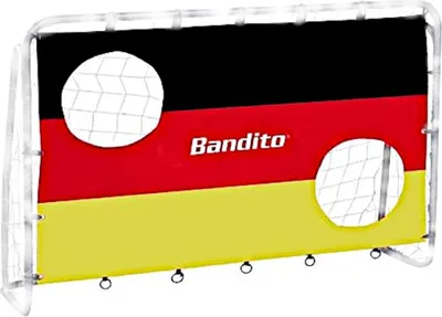Produktbild von Bandito Torwand Deutschland mit 2 Schusslöchern 198x130cm Torwandeinsatz