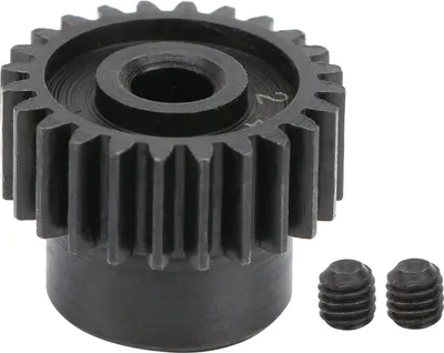 Zdjęcie produktu dla metalowa przekładnia silnikowa 48P z zębnikiem 24T i akcesoriami śrubowymi do samochodów RC 1/10 1/16