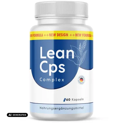 Produktbild von Lean Cps Complex Kapseln | Für deine tägliche Routine | 60 Kapseln, KI-generiertes Bild