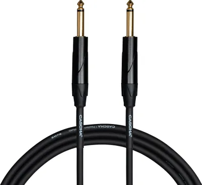 Obrázek produktu pro Cascha Advanced Line Guitar Cable Black 3 m Rovný - Rovný Nástrojový kabel