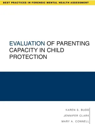Produktbild von Evaluation of Parenting Capacity in Child Protection