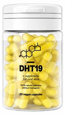 Produktbild von Dht19 20 Kapseln – natürliches Nahrungsergänzungsmittel