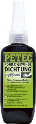 Immagine prodotto di Petec sigillante per tubi e filettature bianco 50 ml 97218 - Quantità: 1x