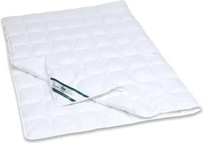 Zdjęcie produktu dla Kołdra pikowana z mikrofibry, łatwa w praniu, łatwa w pielęgnacji, wysokiej jakości, wytrzymała, przyjazna dla skóry, 200 x 200 cm, biała