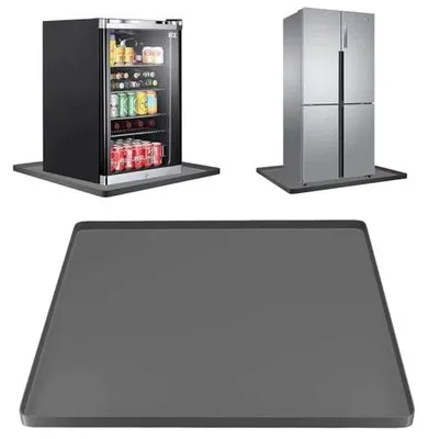 Zdjęcie produktu dla Mata do lodówki silikonowa antybakteryjna z krawędzią 60X60 cm