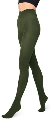 Image de Collants opaques pour femmes Merry Style en microfibre 70 deniers (vert bouteille, XS-S) .