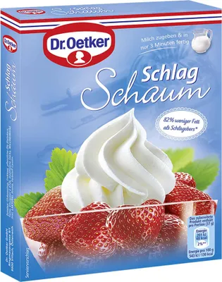 Produktbild von Dr. Oetker Schlagschaum 2 Beutel 50g
