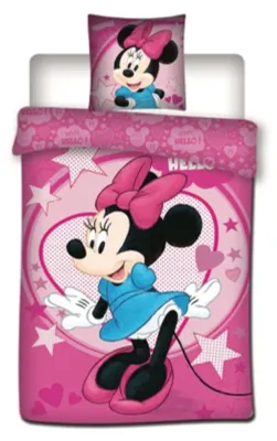 Produktbild von Disney Minnie Sweetheart Bettwäsche 140×200cm, 63×63 cm Mikrofaser