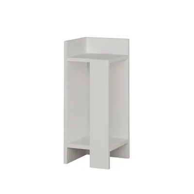 Produktbild von Skye Decor, Elos left - White, Nachttische & -schränke, Weiß, 25 x 60 x 27 cm