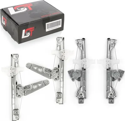 Produktbild von 4x Elektrischer Fensterheber ohne Motor Set vorne hinten für PEUGEOT 3008 5008