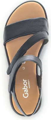 Produktbild von Gabor Comfort Nappa schwarz G Damen Sandale in Schwarz, Größe 5