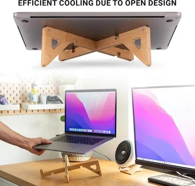 Produktbild von Ergonomische Laptopverhoger, Antislip, Hobbypakket