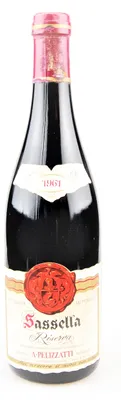 Produktbild von Wein 1961 Sassella Riserva Valtellina Pelizzatti