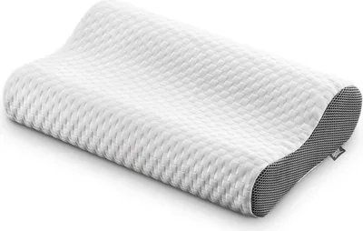 Produktbild von Sleezzz Premium Viskoelastik Nackenstützkissen 50 x 32 x 11 cm mit hautsympathischem Doppeltuch-Bezug