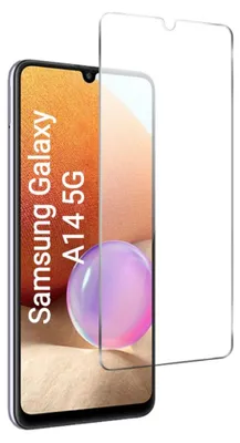 Produktbild von CLM-Tech Displayschutzfolie kompatibel mit Samsung Galaxy A14 5G Panzerfolie Panzerglas Crystal Clear Displayschutz 9H Glas Displayfolie Schutzglas Folie kristallklar