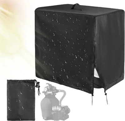 Imagen del producto de Cubierta para bomba, fabricada en tela Oxford impermeable, de 55 x 50 x 62 cm, para uso en exteriores