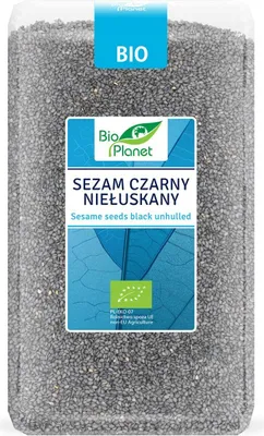 Obrázok produktu pre ČIERNY SEZAM, NELÚPANÝ,1 kg -PLANÉTA
