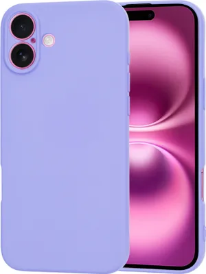Produktbild von Techsuit Soft Flex Back Cover Hülle für Apple iPhone 16 Plus - Hell lila